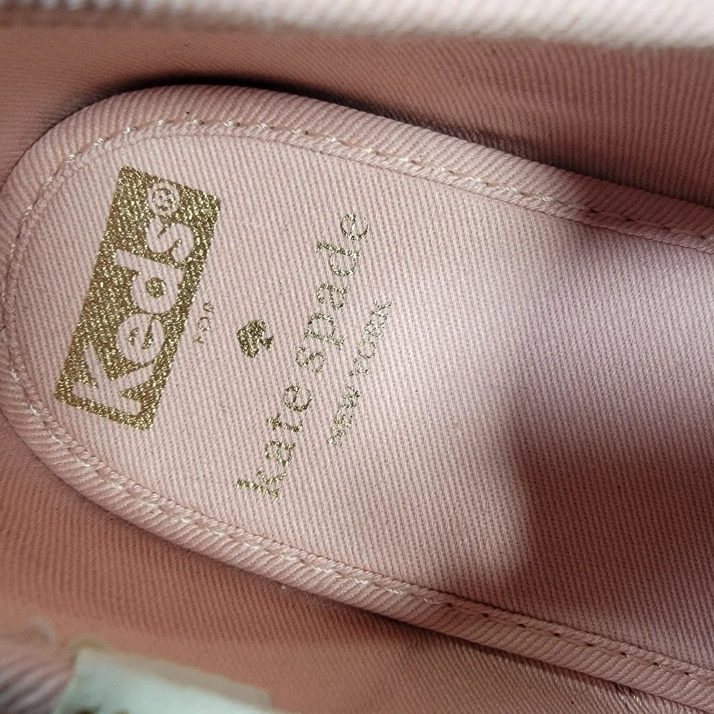 Keds x Kate Spade Champion Glitter Sneakers in Pink / Rose Gold Size 5